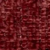 Burgundy fabric swatch with a grid pattern, woven texture, and mottled coloration displaying a distressed, aged aesthetic; label reads “swan > fabric (g) > g 469.”